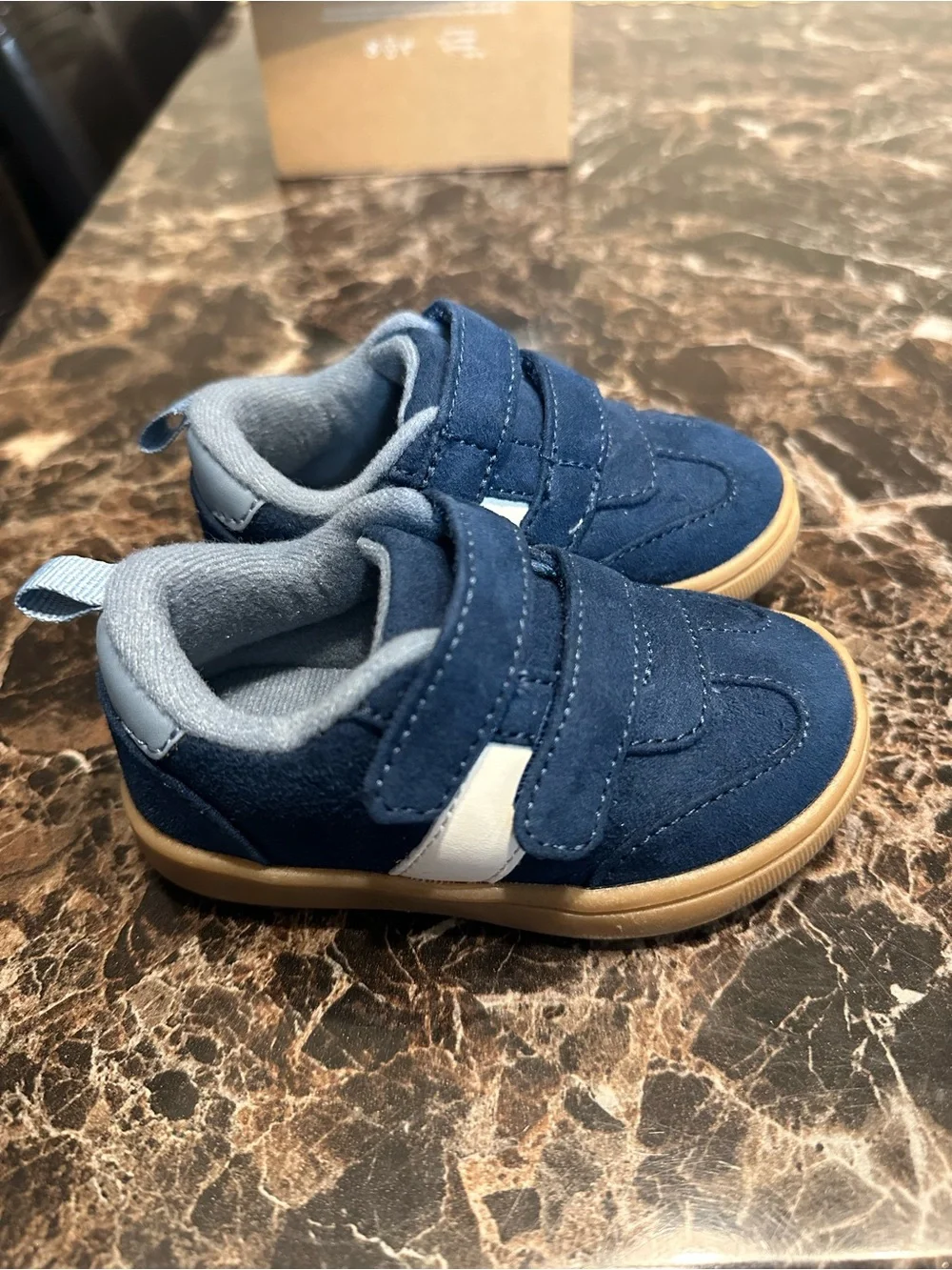 Children's Old Navy Navy Blue Velcro Sneakers - Brand